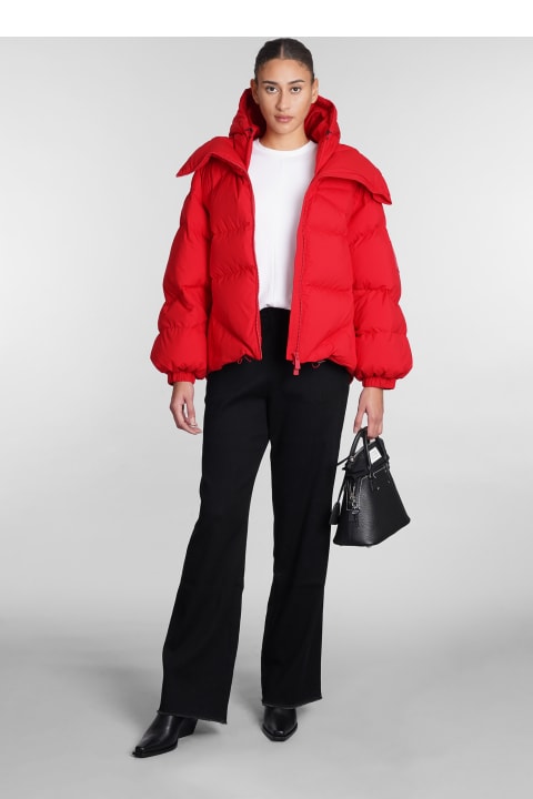 Puffer In Red Polyamide