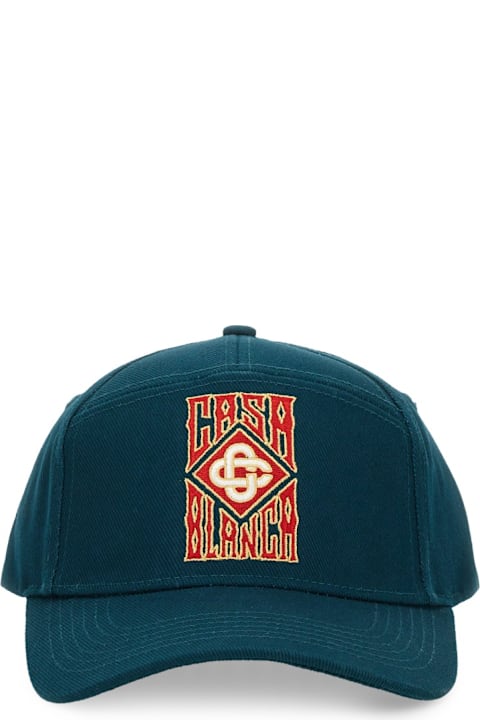 Casablanca Hats for Men Casablanca Baseball Hat With Logo