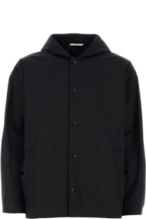 Valentino Coats & Jackets for Men Valentino Buttoned Long-sleeved Jacket