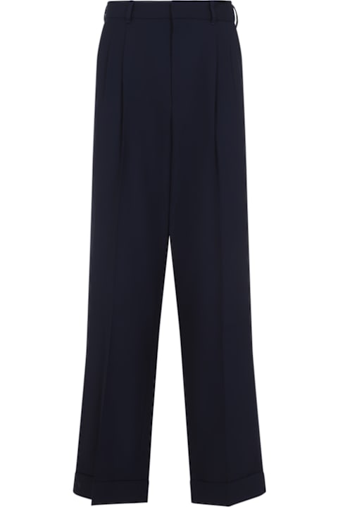 Casablanca Pants for Men Casablanca Tailored Pleated Trousers