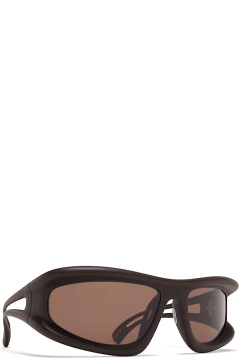 Mykita Eyewear for Women Mykita Marfa Md22 - Ebony Brown Sunglasses