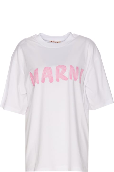 ウィメンズ Marniのトップス Marni Logo T-shirt