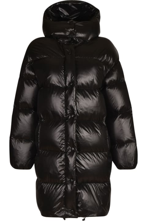 Concealed Buttoned Padded Jacket