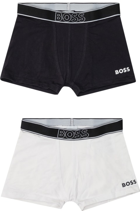Underwear for Boys Hugo Boss Set Of 2 Boxer Shorts