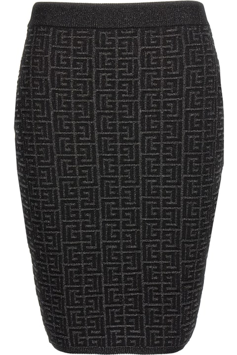 Sale for Women Balmain 'monogram' Skirt