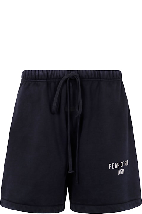 Fear of God Pants for Men Fear of God Heavy Fleece Soccer Short