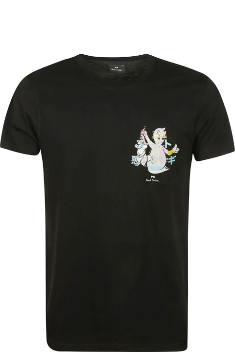Fashion for Men Paul Smith Slim Fit T-shirt Ghost