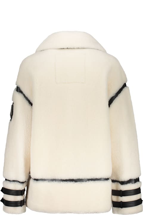 أدوات منزلية Moose Knuckles Golden Prairie Sheepskin Jacket