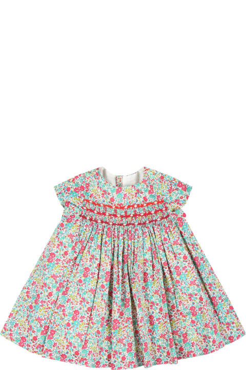 Bonpoint for Kids Bonpoint Multicolor Dress For Baby Girl With Liberty Print
