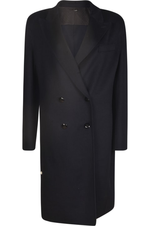 Giorgio Armani Coats & Jackets for Women Giorgio Armani Double-breasted Long Blazer