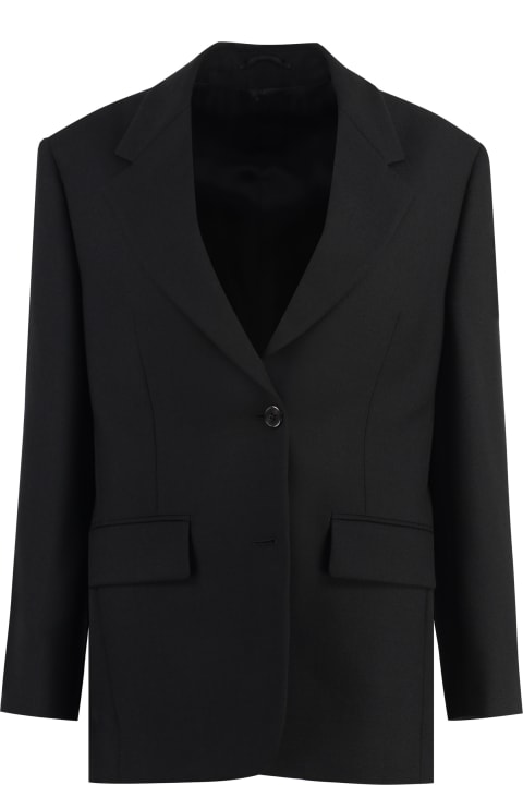 Coats & Jackets for Women Prada Single-breasted Two-button Blazer