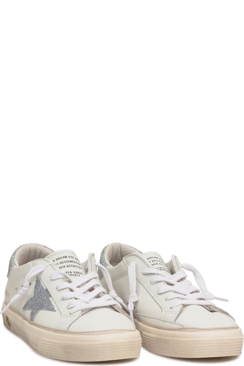 Golden Goose Sale for Kids Golden Goose May Upper Sneaker