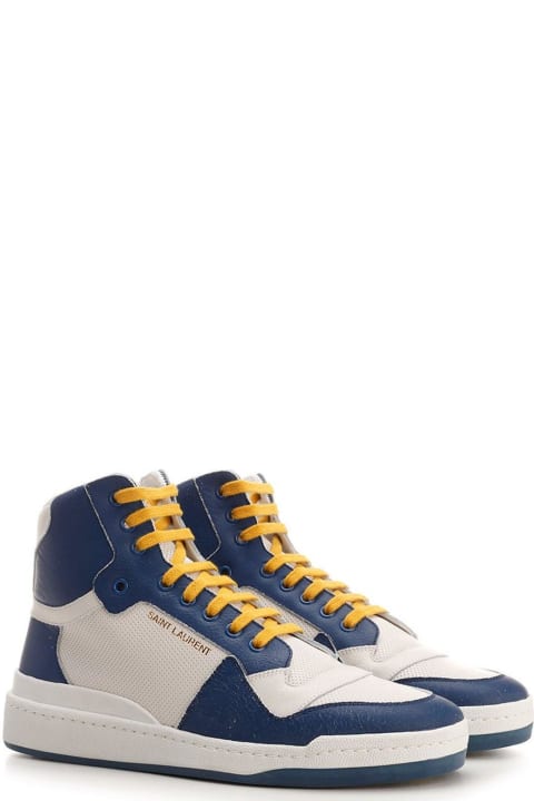 Saint Laurent Shoes for Men Saint Laurent Sl/24 Mid-top Sneakers