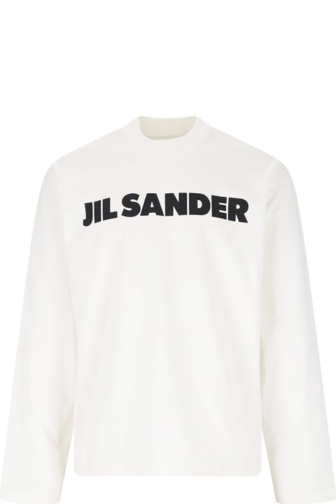 Jil Sander Shirts for Men Jil Sander Logo Sweatshirt