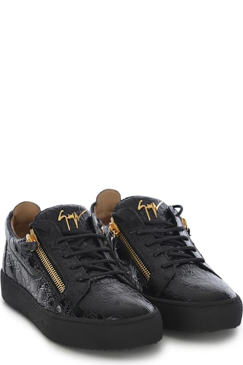 Shoes for Men Giuseppe Zanotti Sneakers Giuseppe Zanotti "frenkie" Made Of Leather