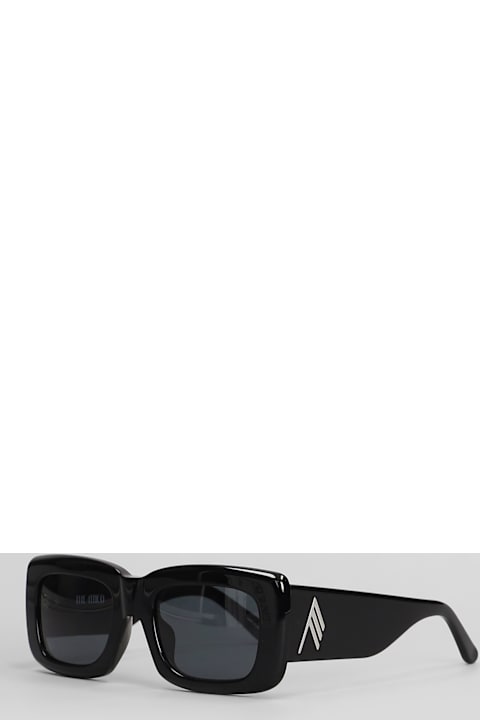 The Attico Eyewear for Women The Attico Marfa Sunglasses In Black Acetate