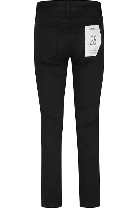 Fitted Buttoned Jeans