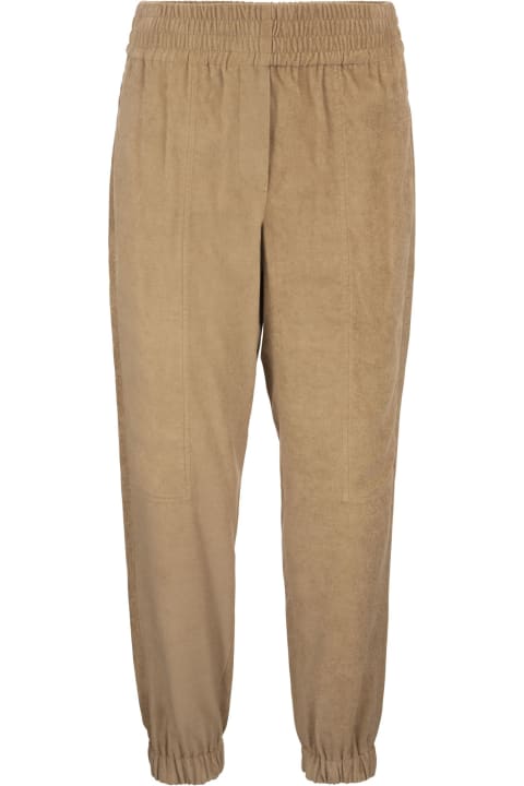 Sporty Trousers With Elastic