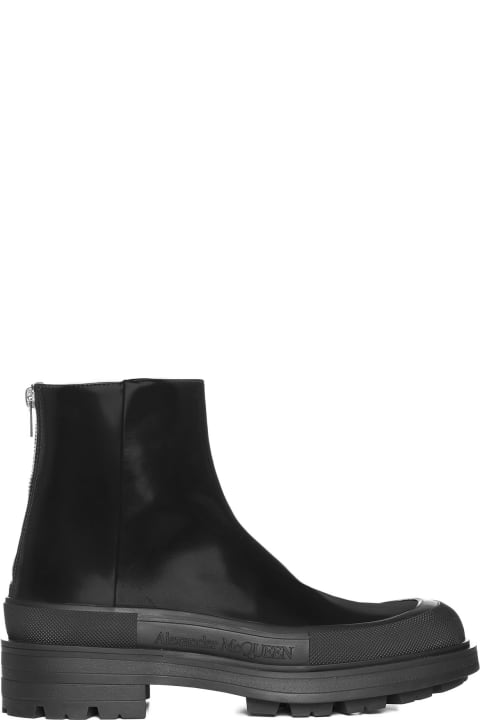 Shoes for Men Alexander McQueen Zipped Ankle Boots