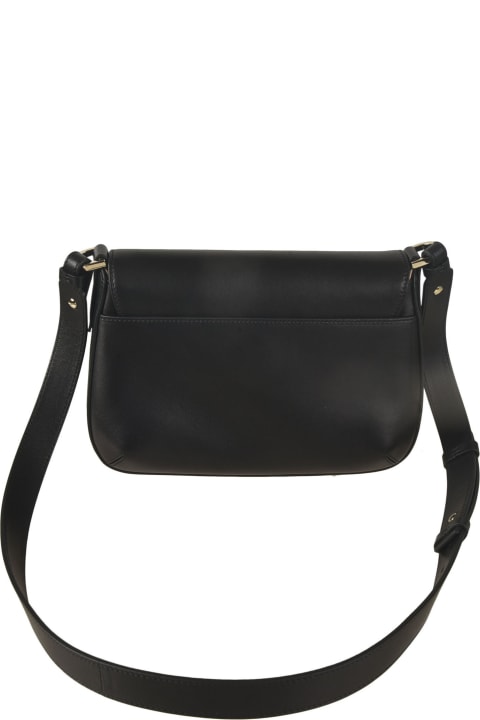 Giorgio Armani Shoulder Bags for Women Giorgio Armani Logo Detail Flap Shoulder Bag