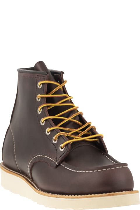 Boots for Men Red Wing Classic Moc - Leather Boot With Laces