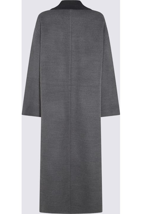 Homeware Fabiana Filippi Grey Wool Coat