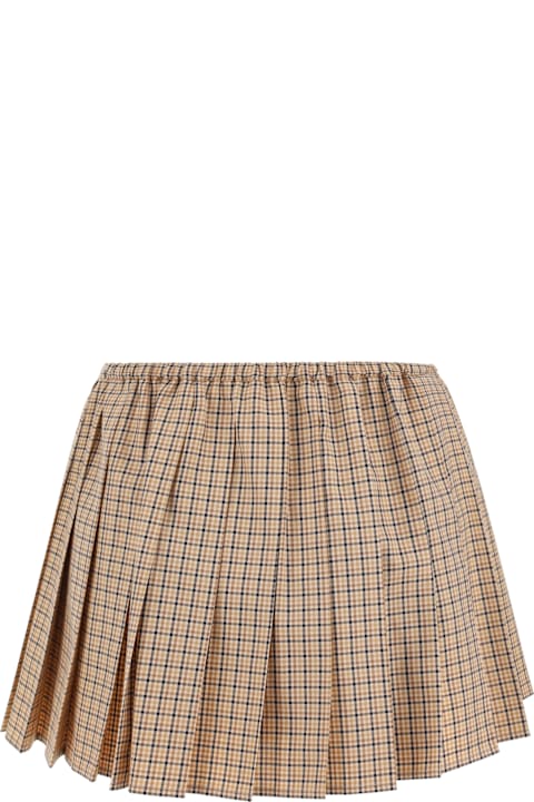 Skirts for Women Miu Miu Mini Skirt