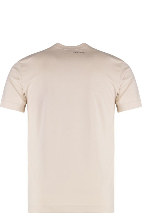 Comme des Garçons Shirt Topwear for Men Comme des Garçons Shirt Cotton Crew-neck T-shirt