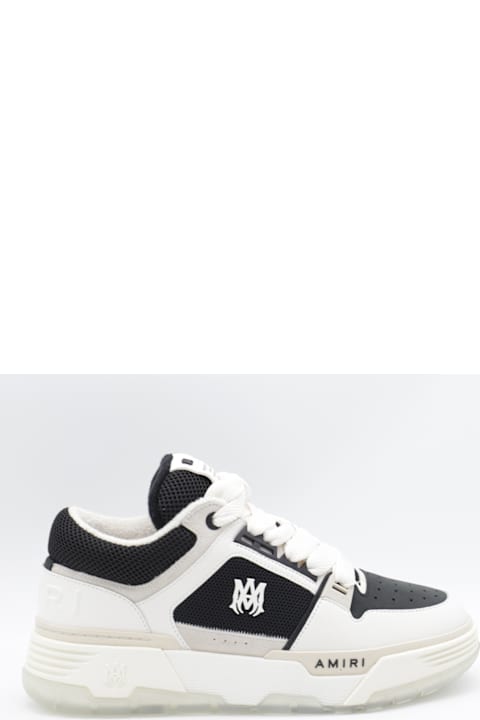 Homeware AMIRI Black And White Leather Ma-1 Sneakers
