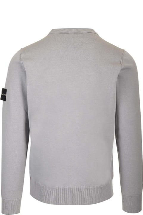 سترات صوف وبدل رياضية لـ القسم الرجالي Stone Island Cotton Sweater