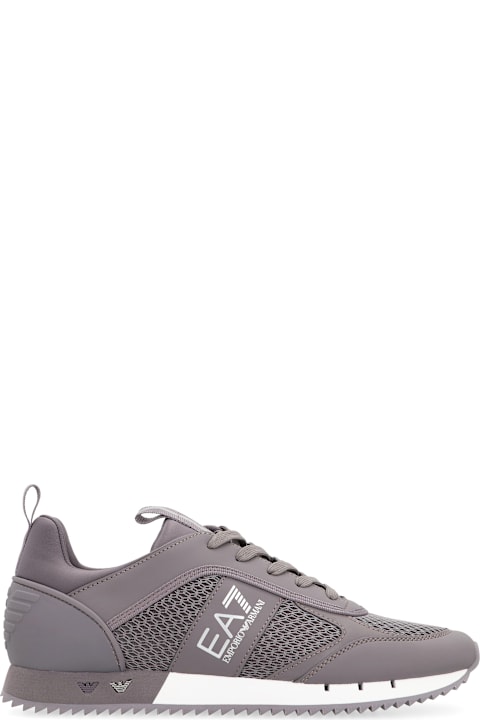 EA7 for Women EA7 Mesh And Vegan Leather Low-top Sneakers