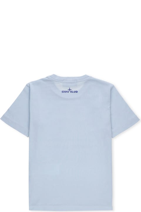 Stone Island Junior T-Shirts & Polo Shirts for Boys Stone Island Junior Cotton T-shirt