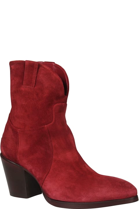 Rear Zip Ankle Boots