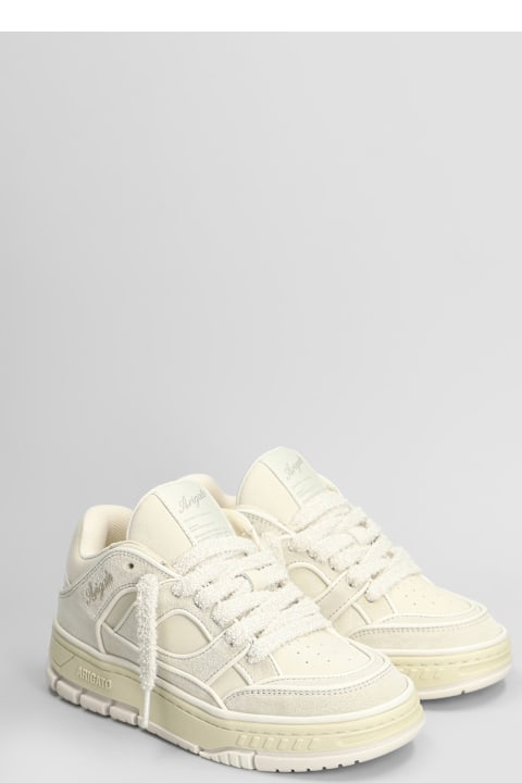 Axel Arigato for Kids Axel Arigato Area Lo Sneaker Sneakers In Beige Suede And Leather