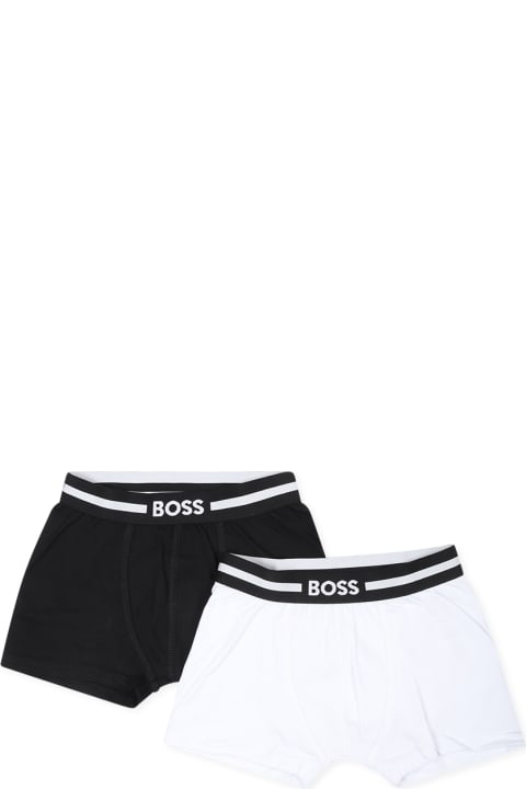 Hugo Boss ملابس داخلية لـ أولاد Hugo Boss Black Boxer For Boy With Logo