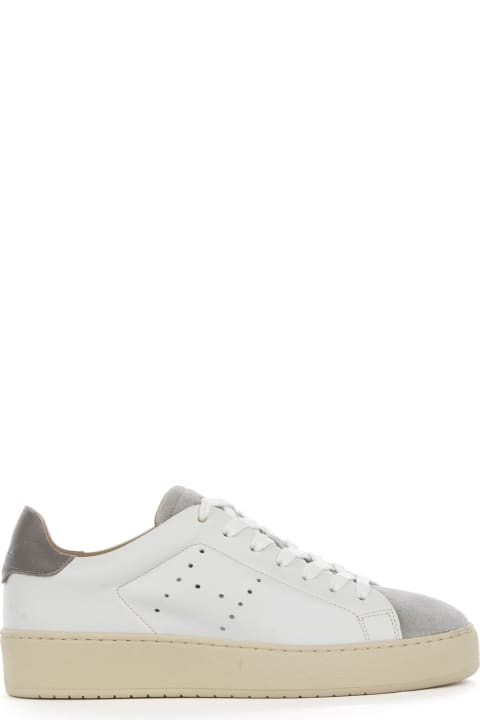 Homeware Hogan Sneakers H672 White Grey In Leather