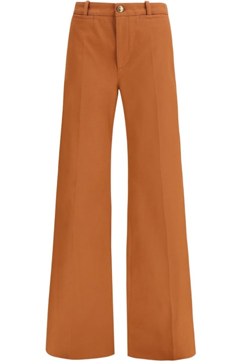 أدوات منزلية Chloé Canvas Wide-leg Trousers