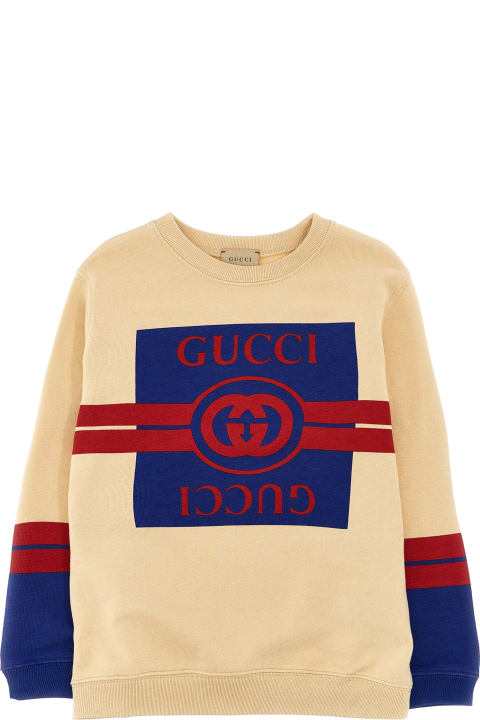 Gucci for Boys Gucci Logo Sweatshirt