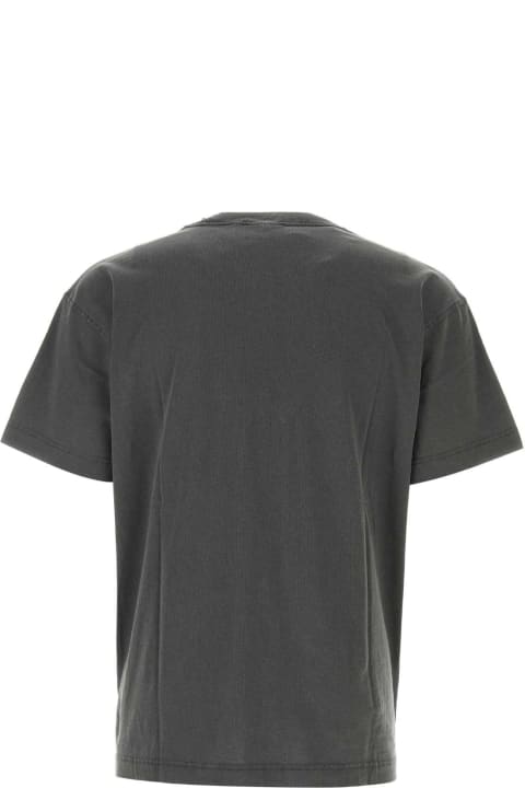 Carhartt Topwear for Men Carhartt Dark Grey Cotton Oversize S/s Nelson T-shirt