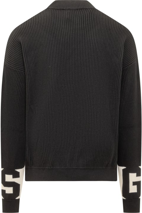 Sweaters for Men GCDS Sweater With Logo