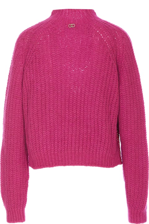 Liu-Jo for Women Liu-Jo Mixed Alpaca Sweater