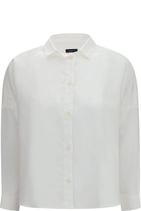 Deperlu for Men Deperlu Cotton And Linen Blend Shirt