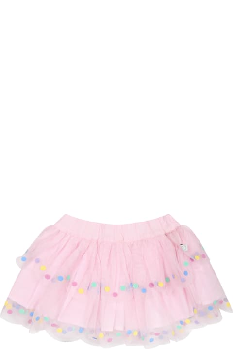 ベビーボーイズ ボトムス Stella McCartney Kids Pink Tulle Skirt For Baby Girl