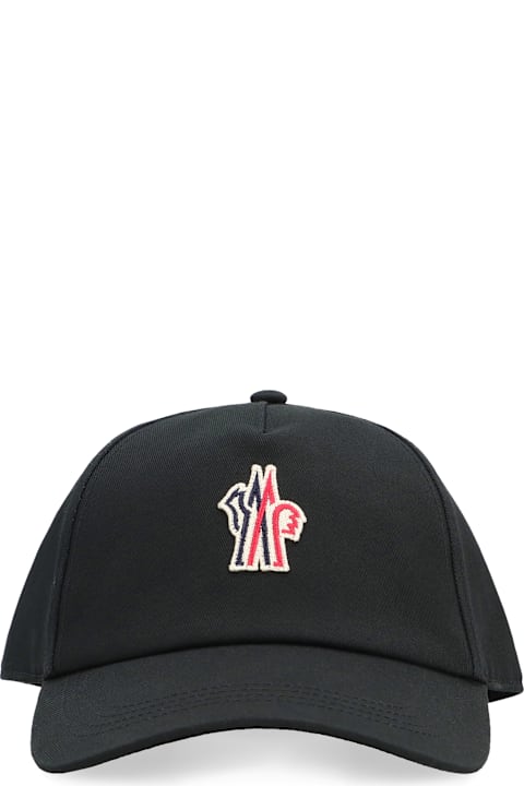 Hats Sale for Men Moncler Grenoble Logo Baseball Cap