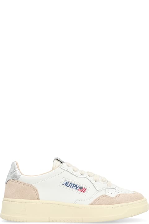 Autry Women Autry Medalist Leather Sneakers