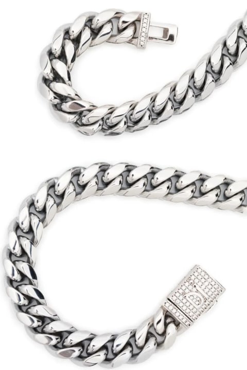 Darkai Necklaces for Men Darkai White Cuban Choker