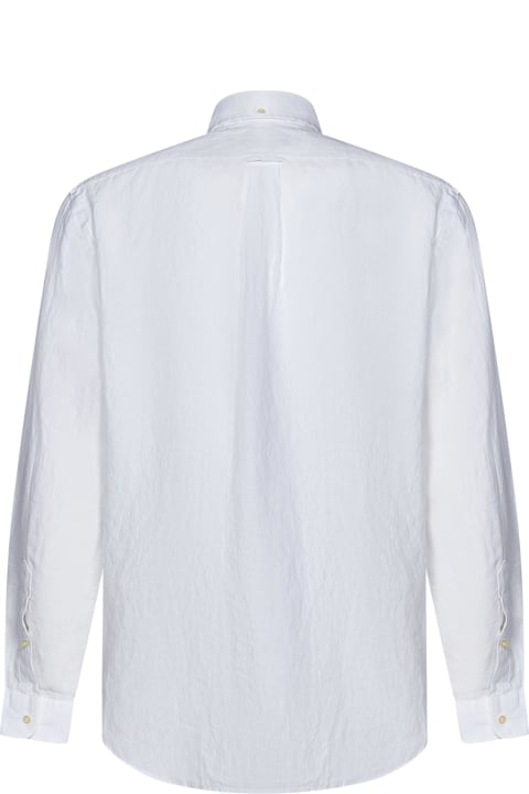 Polo Ralph Lauren Shirts for Men Polo Ralph Lauren White Linen Shirt