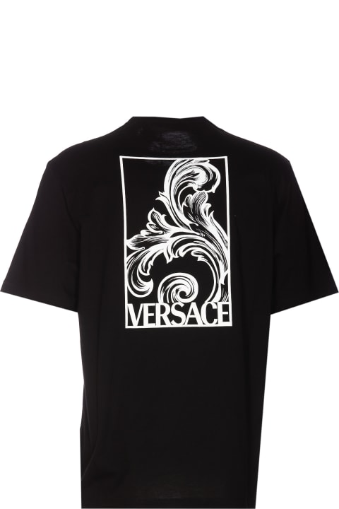 Topwear for Men Versace Versace Palmette T-shirt