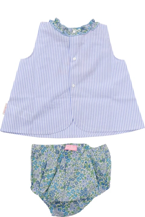 MC2 Saint Barth Bodysuits & Sets for Baby Girls MC2 Saint Barth Enfant Set Top & Culottes