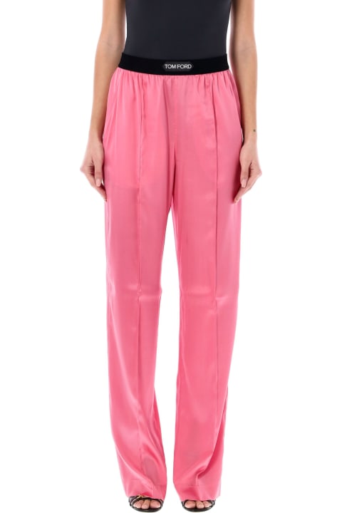 Tom Ford Clothing for Women Tom Ford Silk Satin Pijama Pant